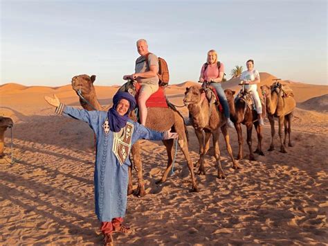 From Merzouga Overnight Camel Trek Over Erg Chebbi Dunes Getyourguide