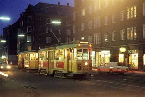 København Kopenhagen Københavns Sporveje SL 5 KS Grossraumwagen 589