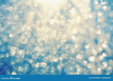 Frosty Bokeh Glitter Sparkle Abstract Background Stock Photo Image Of