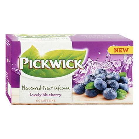 Gyümölcstea Pickwick Fruit Fusion Fekete áfonya 20 Filterdo