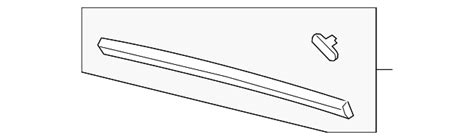 2018-2024 Volkswagen Tiguan Weatherstrip 5NA-823-707 | OEM Parts Online