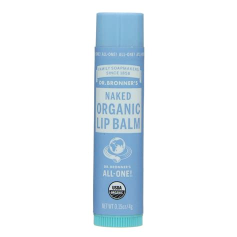 Dr Bronner S Naked Organic Lip Balm Shop Lip Balm Treatments At H E B