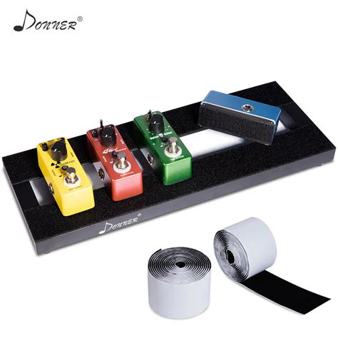 Donner 1 Pair Guitar Pedal Board Mounting Tape Adhesive Pedalboard Hook