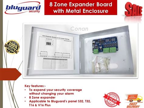 bluguard zone expander module  zone expander board  metal