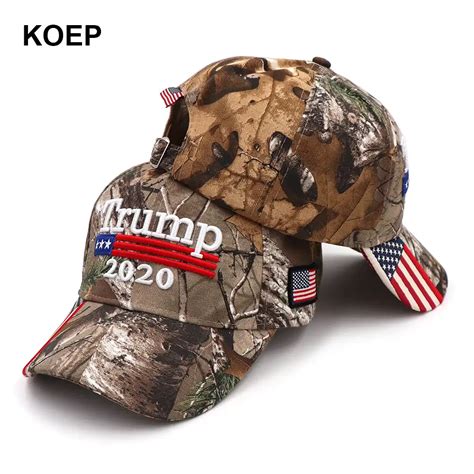 New Donald Trump Cap Camouflage Usa Flag Baseball Caps Keep