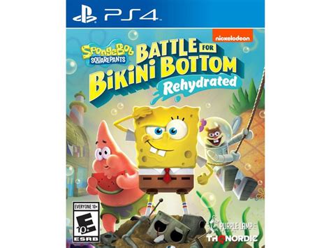 Spongebob Squarepants Battle For Bikini Bottom Rehydrated Playstation Walmart