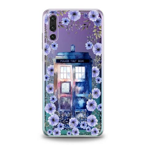 Чехол силиконовый для Huawei (Police box) P30 хуавей silicone case ...