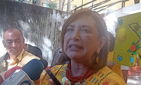 Yo No Tomé La Decisión Xóchitl Gálvez Rechaza Ser Responsable De