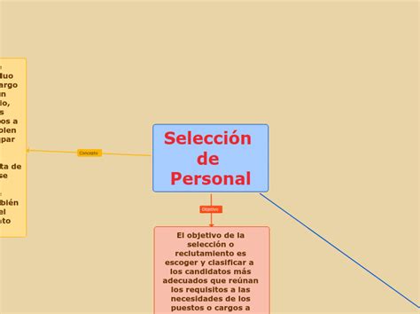 Mapa Conceptual Seleccion Personal Grupo 1 Mind Map