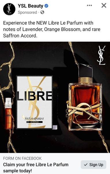 ysl libre le parfum sample