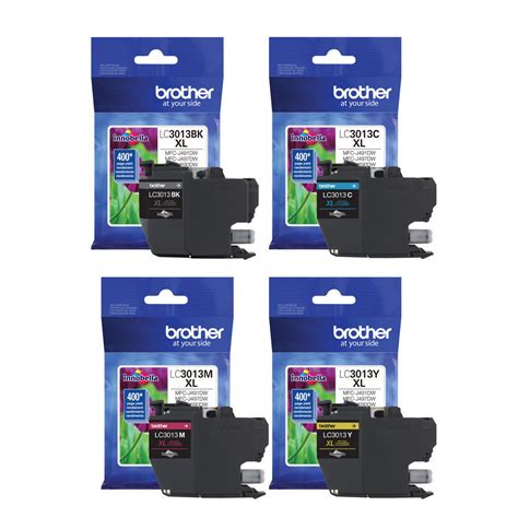 Brother Lc Original Ink Cartridge Combo High Yield Bk C M Y