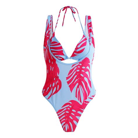 2018 Alibaba Hot Sale Sexy Girls Swimsuit Bohemian Printed Two Piece Swimming Suit Fm K1589