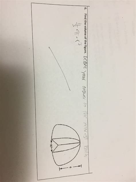 Solved Find the volume of the figure. | Chegg.com