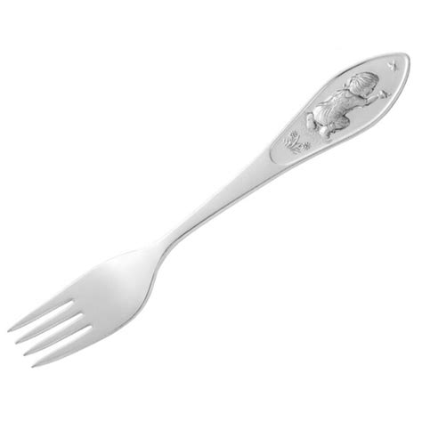 Eik Barn - METTER LITEN FUGL GAFFEL PIKE - Gullsmed J. Frisenberg
