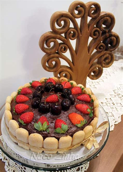 Naked Cake Bolo Pelado De Chocolate Nacozinhabrasil