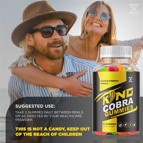 Buy sigma times (2 Pack) King Cobra Gummies for Men Formula (120