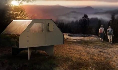 Duffy Shelter Is A Tiny Flat Pack Trailer Can Be Assembled W