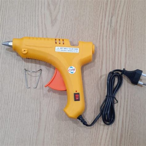 Hot Melt Glue Gun FS W Alat Lem Tembak Ukuran Kecil ON OFF Toko Mesin Jahit