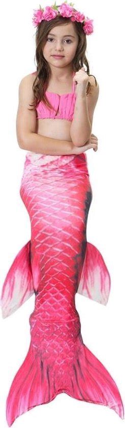 Stuks Sets Kinderen Zwemmen Zeemeermin Staarten Bikini Cosplay Zeemeermin Badmode Bol