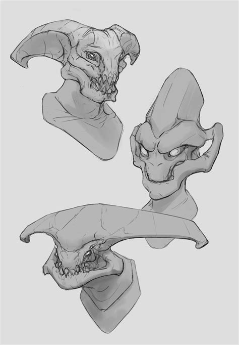 ArtStation - Creature Concept Sketches