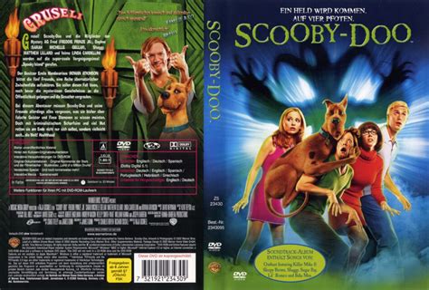 Scooby Doo DVD Cover & Label (2002) R2 German