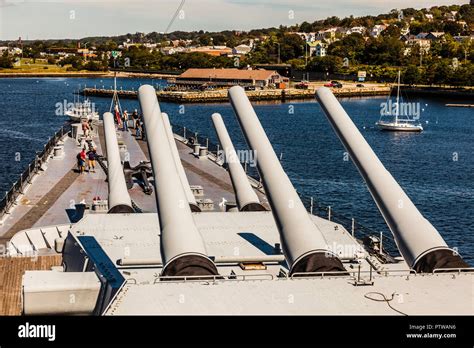 Battleship Cove Fall River, Massachusetts, USA Stock Photo - Alamy