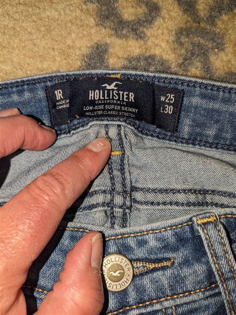 Hollister Low Rise Super Skinny Jeans R X Distressed Juniors Ebay