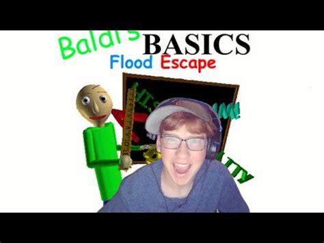 Baldi Basics Flood Escape Edition Baldi Basics Mod Youtube