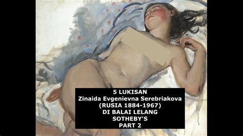 5 Lukisan Zinaida Evgenievna Serebriakova Rusia Di Balai Lelang