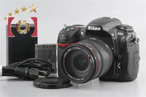 【中古】nikon ニコン D300 デジタル一眼レフカメラ Sigma シグマ 18 200mm F35 63 Dc 中古カメラ・フィルムカメラを中心に取り揃えるファイブスターカメラ