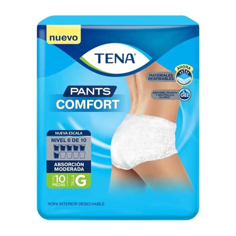 Ropa Interior Desechable Tena Pants Comfort Talla Grande Pzas Walmart