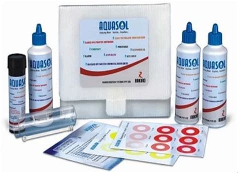 Compact Aquasol Total Hardness Testing Kit Packaging Type Box At Rs