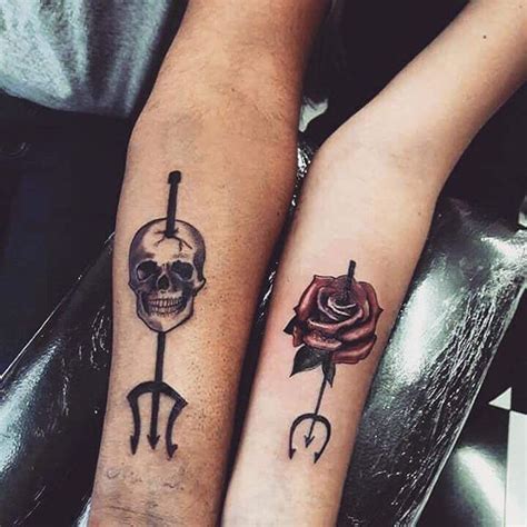 Umbandasaber Matching Couple Tattoos Baby Tattoos Couple Tattoos