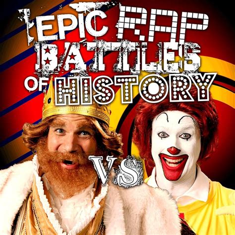 Epic Rap Battles Of History Ronald Mcdonald Vs The Burger King Tv