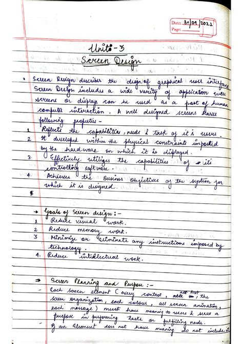 HCI Unit 3 Notes Studocu