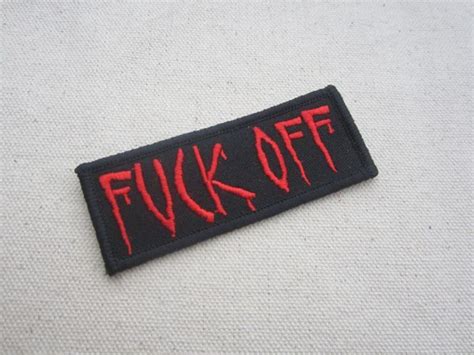 Yahoo オークション FUCK OFF ファックオフ ワッペン パッチ 企業