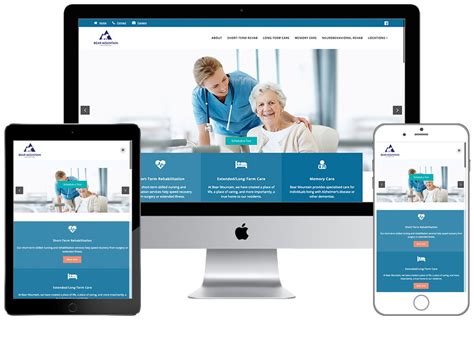Bear Mountain Health Care Lachance Web Design