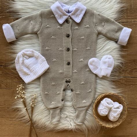 Macacão Bebe Premium Detalhe Bolhas Nude Safine Baby Safine Baby