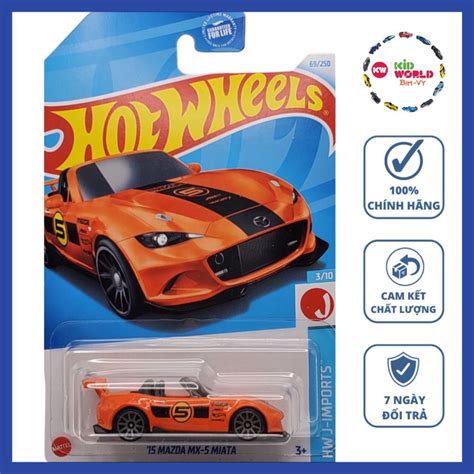 Xe mô hình Hot Wheels basic Mazda MX Miata HTD Shopee Việt Nam
