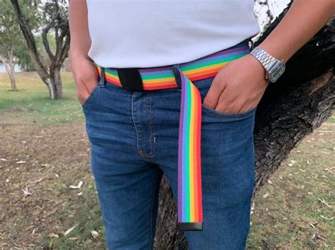 Cintur N Cinto Pride Arco Ris Lgbt Orgullo Gay Mujer Hombre Mercado Libre