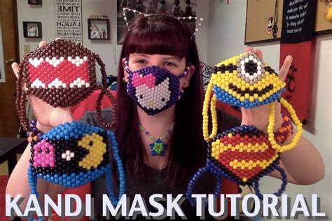 How To Make A Kandi Mask Tutorial Kandi Mask Tutorial Step By Step