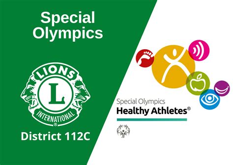 Special Olympics Lions Clubs District 112c