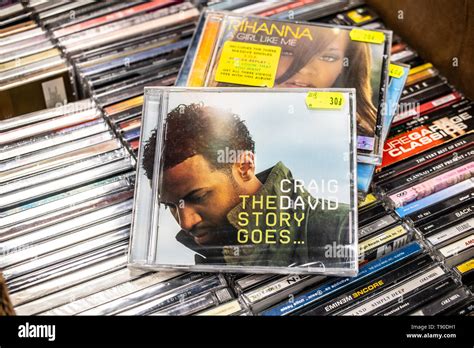 Nadarzyn, Poland, May 11, 2019: Craig David CD album The Story Goes