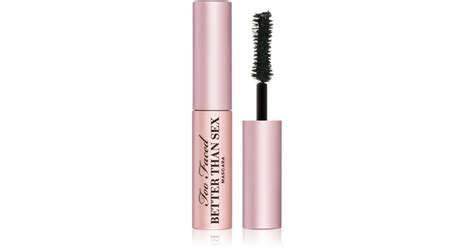 Too Faced Better Than Sex Mascara Travel Size Mascara F R Maximales Volumen Notino At