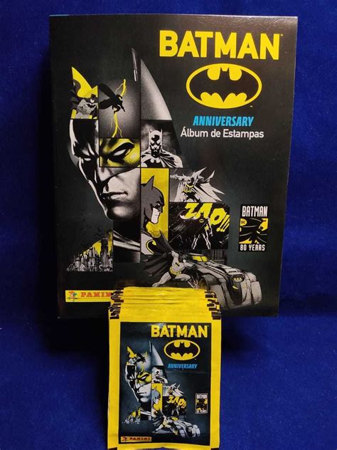 Álbum Batman 80 Aniversario 50 Sobres 250estampas Panini Mercado