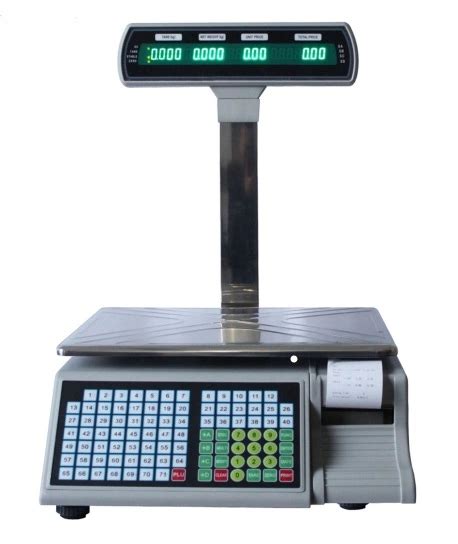 Price Computing Label Printing Barcode Scale Supermarket Weighing Scale