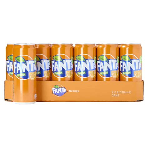 Fanta Orange Regular Blik Cl Bestel Het Op Endelivery Nl