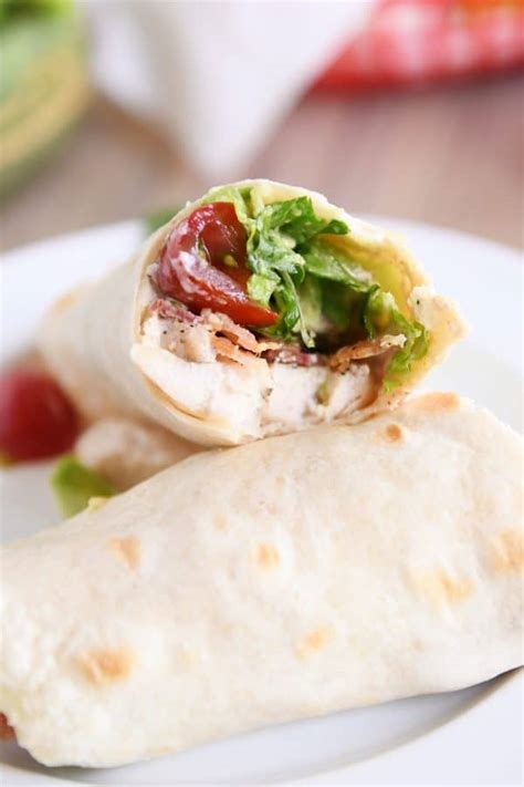 Chicken Blt Burritos With Creamy Southwest Dipping Sauce