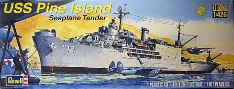 Internet Modeler Revell 1426 Uss Pine Island Av 12 Seaplane Tender