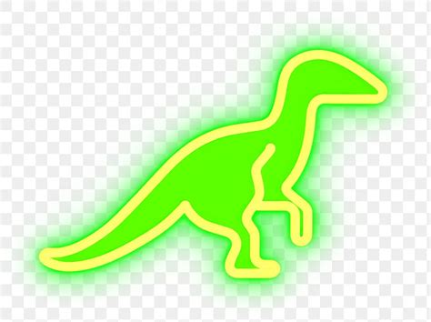 Png Pastel Neon Dinosaur Animal Free Png Rawpixel